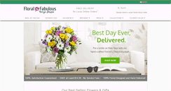 Desktop Screenshot of floralfabulous.com